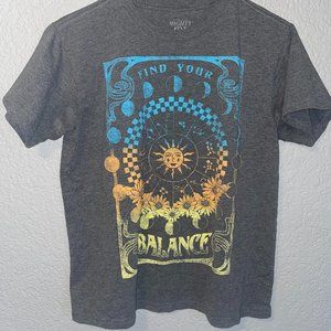 Juniors' "Find Your Balance" Graphic Tee
